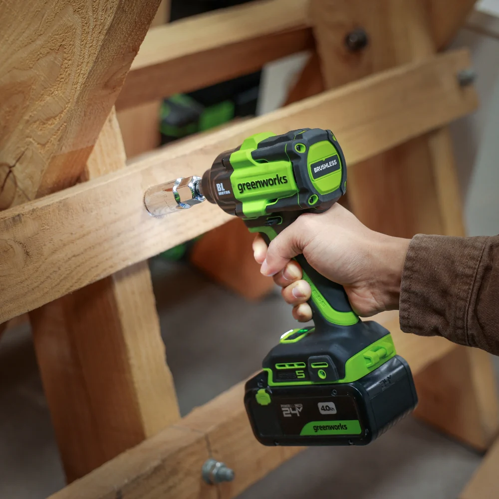 POWERALL 24V Impact Wrench 500Nm - tool only - Image 6