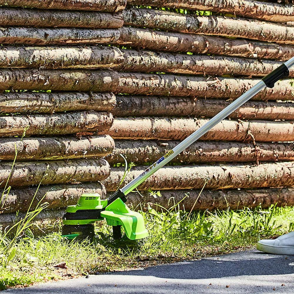 POWERALL 48V (24V x 2) Bike Handle Brush Cutter 38cm - 2x 4Ah Battery - Image 6