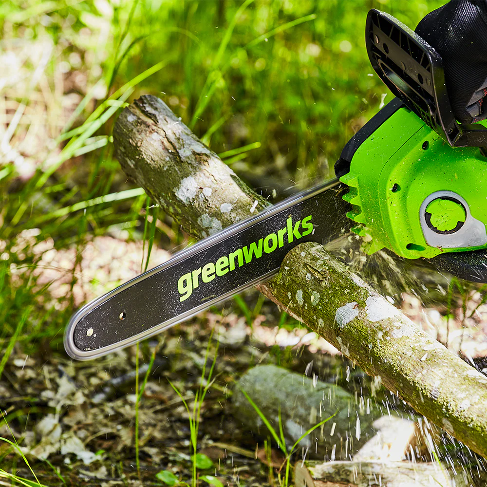 POWERALL 48V (24V x 2) Chainsaw 36cm - 2x 4Ah Battery - Image 8