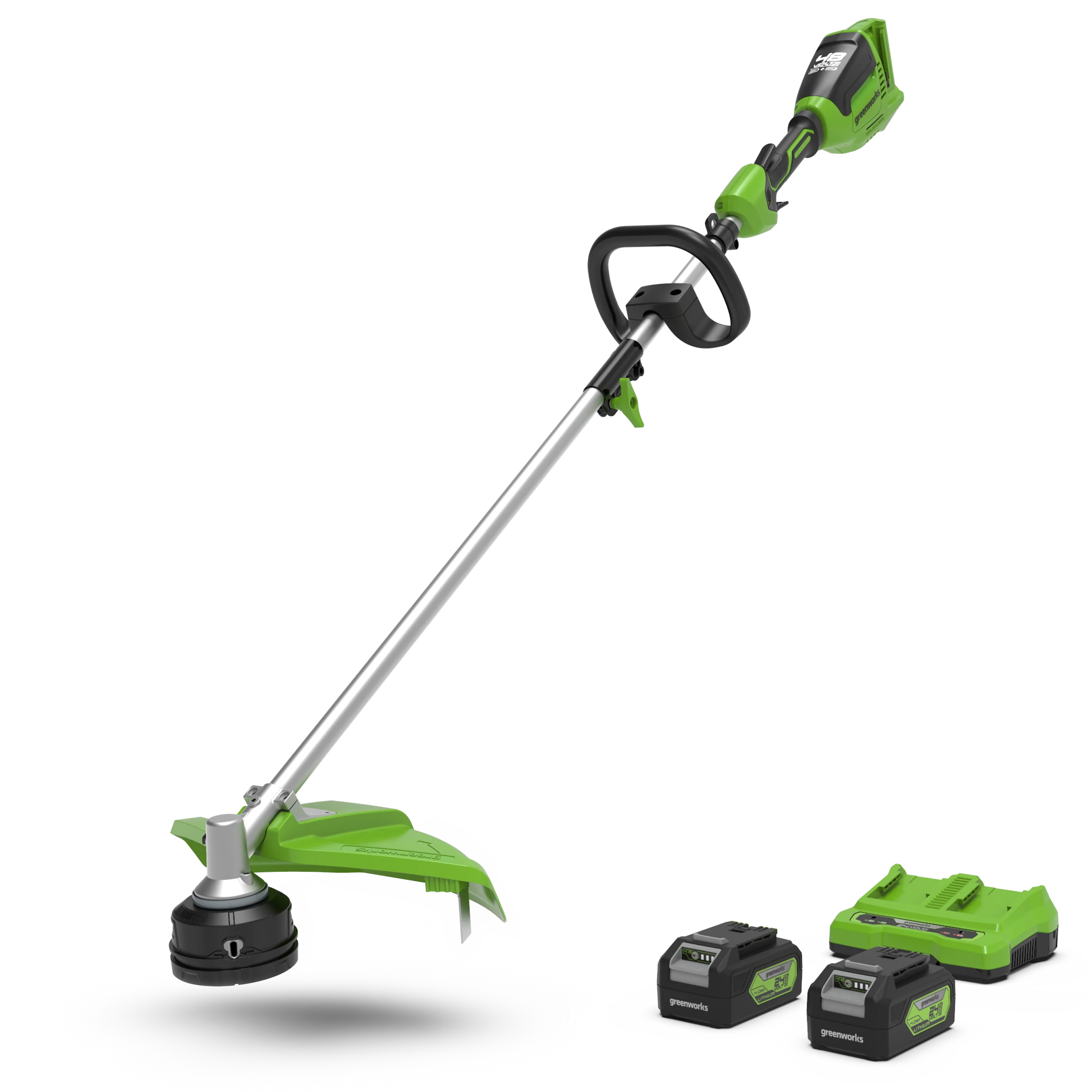 POWERALL 48V (24V x 2) Grass Trimmer 40cm - 2x 4Ah Battery