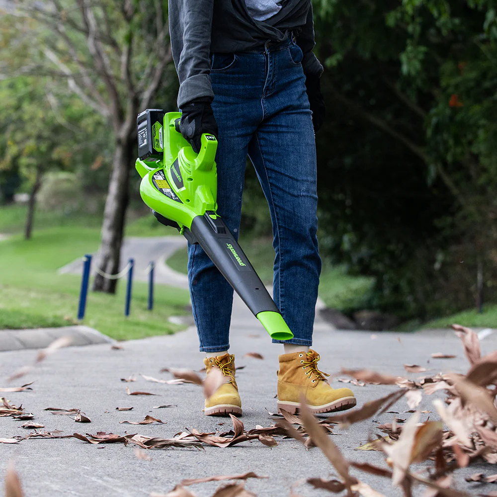 POWERALL 48V (24V x 2) Leaf Blower / Leaf Vacuum 322 km/h - Image 7