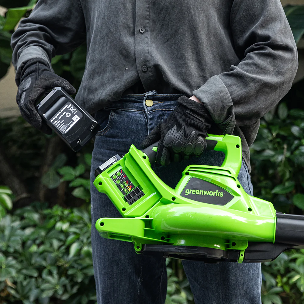 POWERALL 48V (24V x 2) Leaf Blower / Leaf Vacuum 322 km/h - Image 9