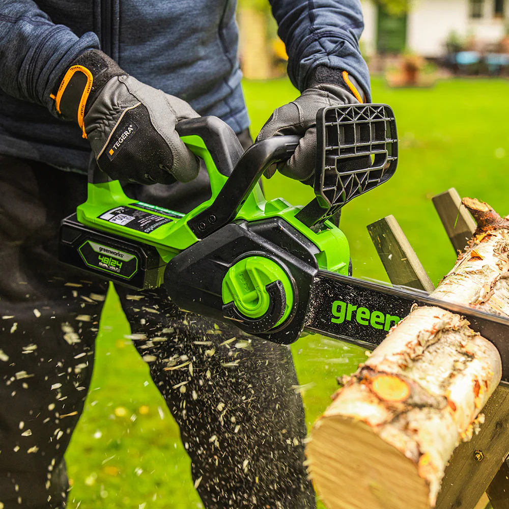 POWERALL 24V Chainsaw 30cm - 4Ah Battery - Image 5