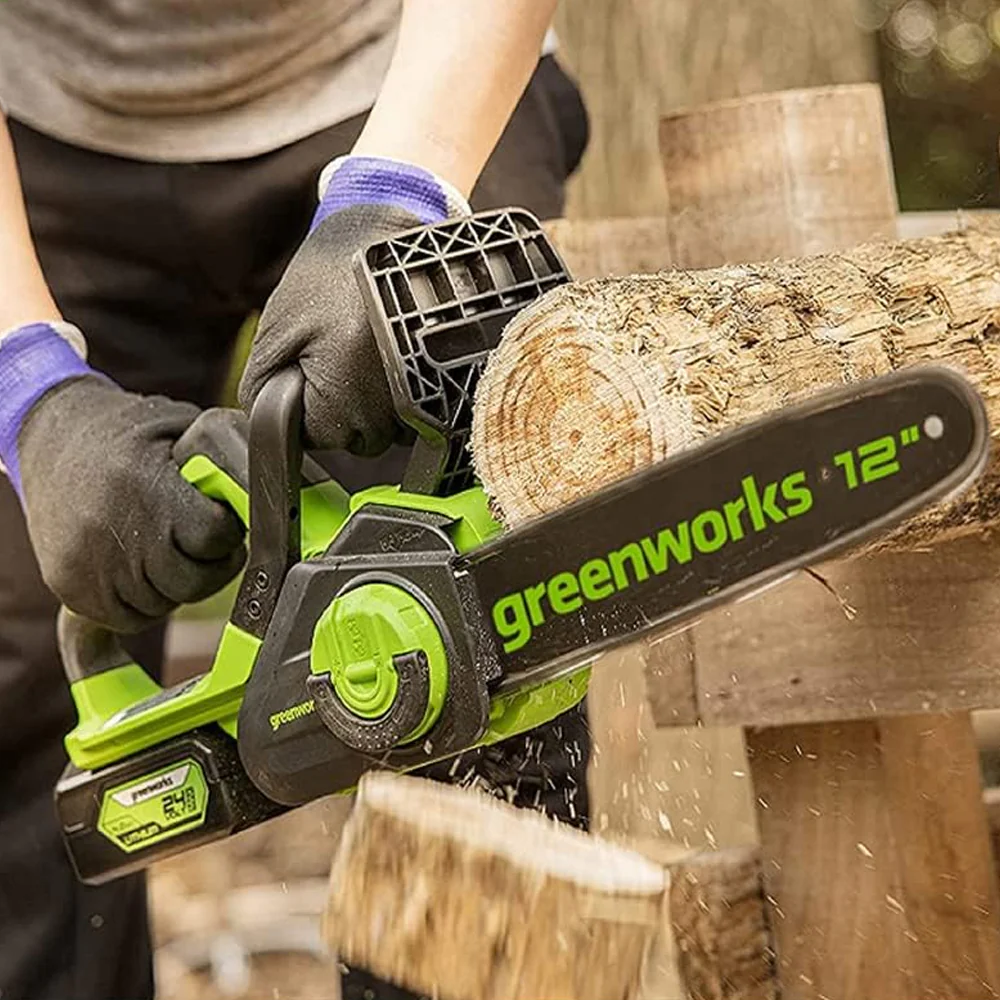 POWERALL 24V Chainsaw 30cm - 4Ah Battery - Image 7