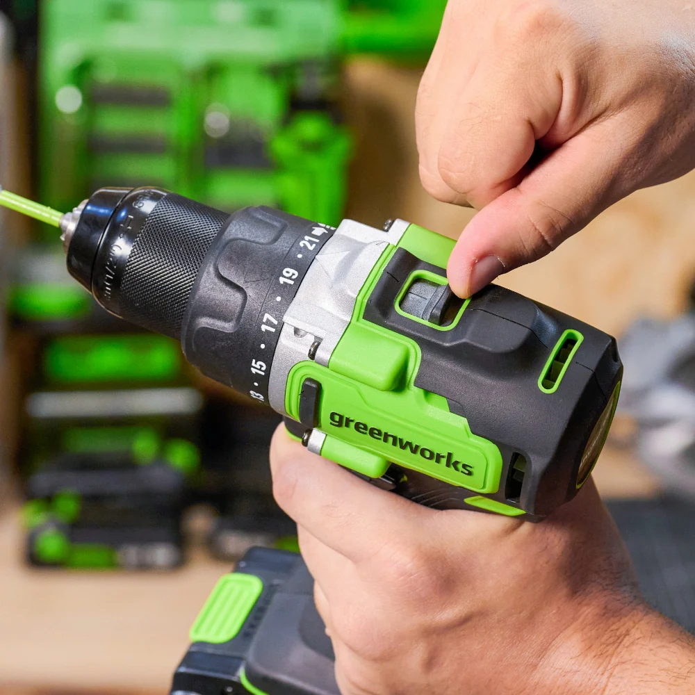 POWERALL 24V Hammer Drill 90Nm - 4Ah Battery - Image 2