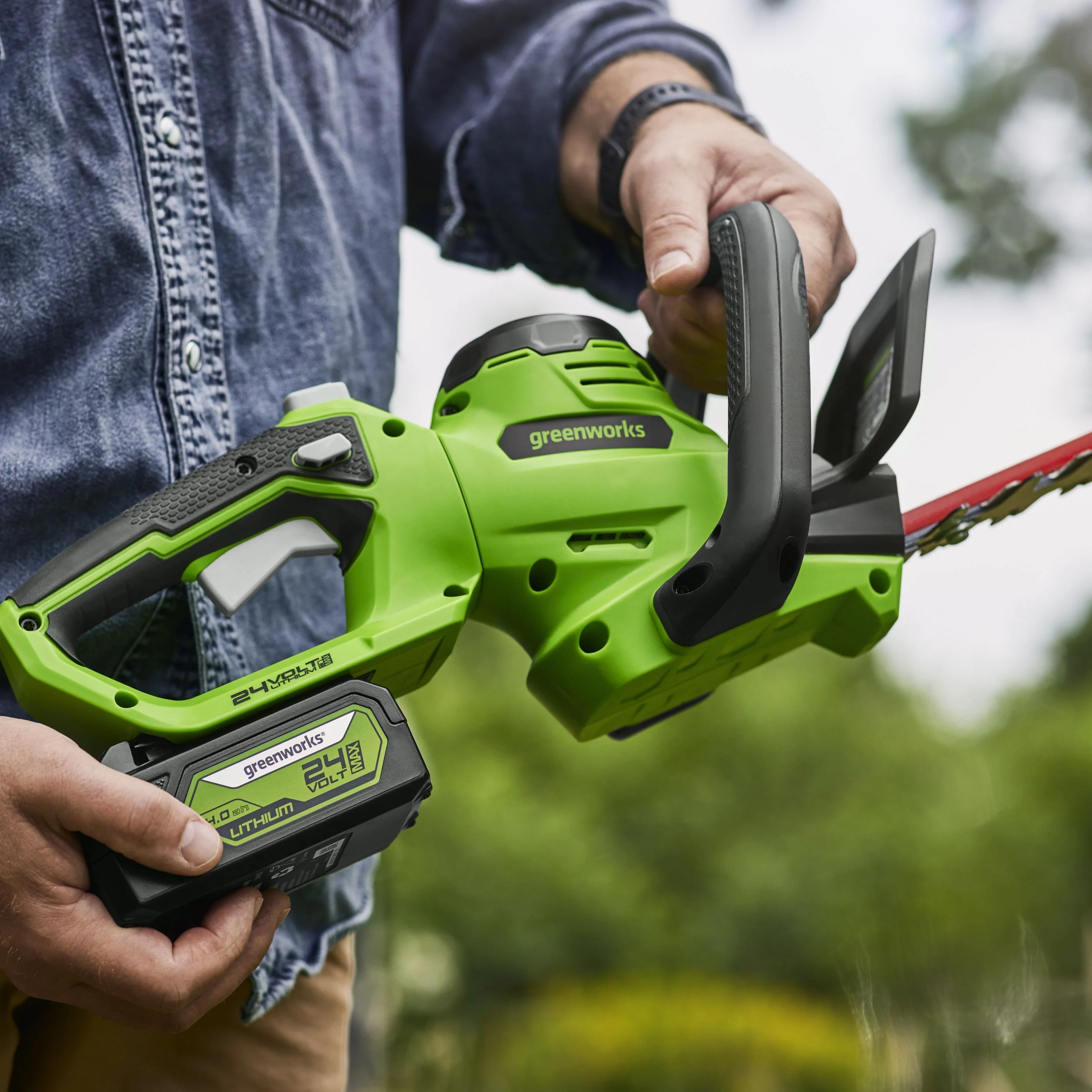 POWERALL 24V Hedge Trimmer 56cm Gen. II - tool only - Image 2