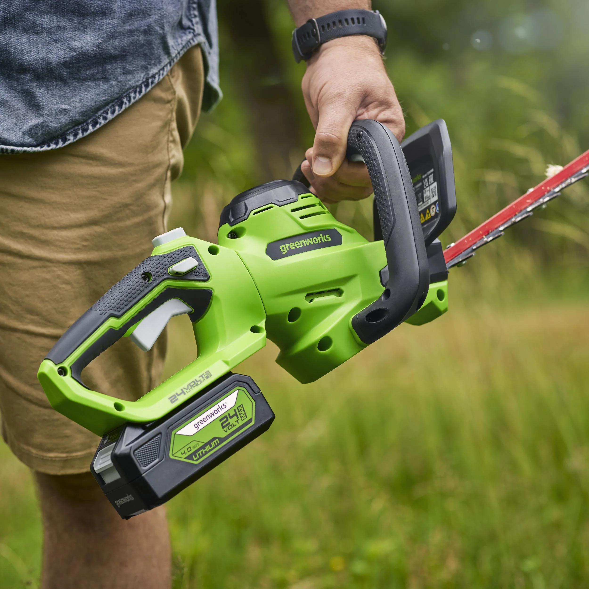 POWERALL 24V Hedge Trimmer 56cm Gen. II - tool only - Image 3