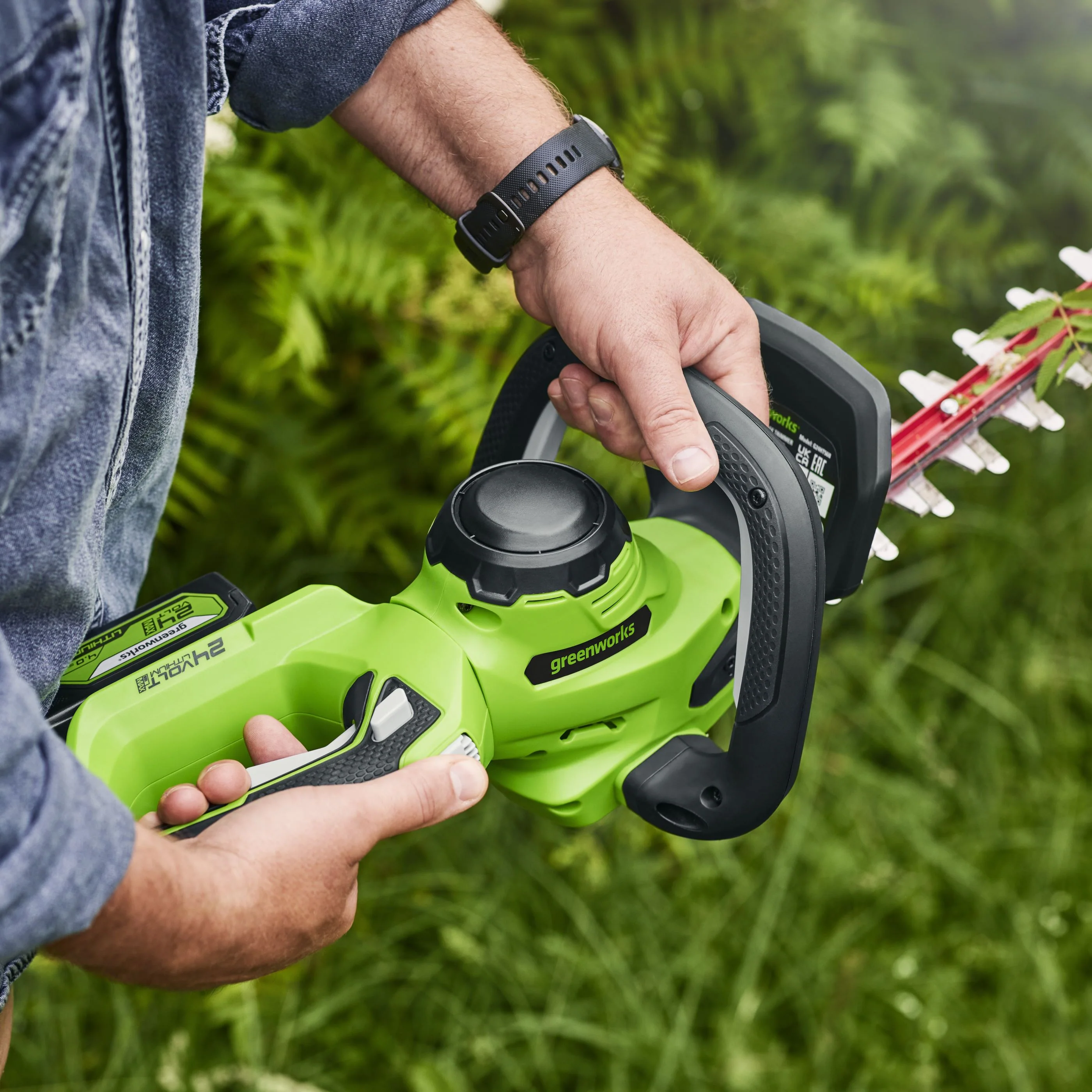 POWERALL 24V Hedge Trimmer 56cm Gen. II - tool only - Image 5