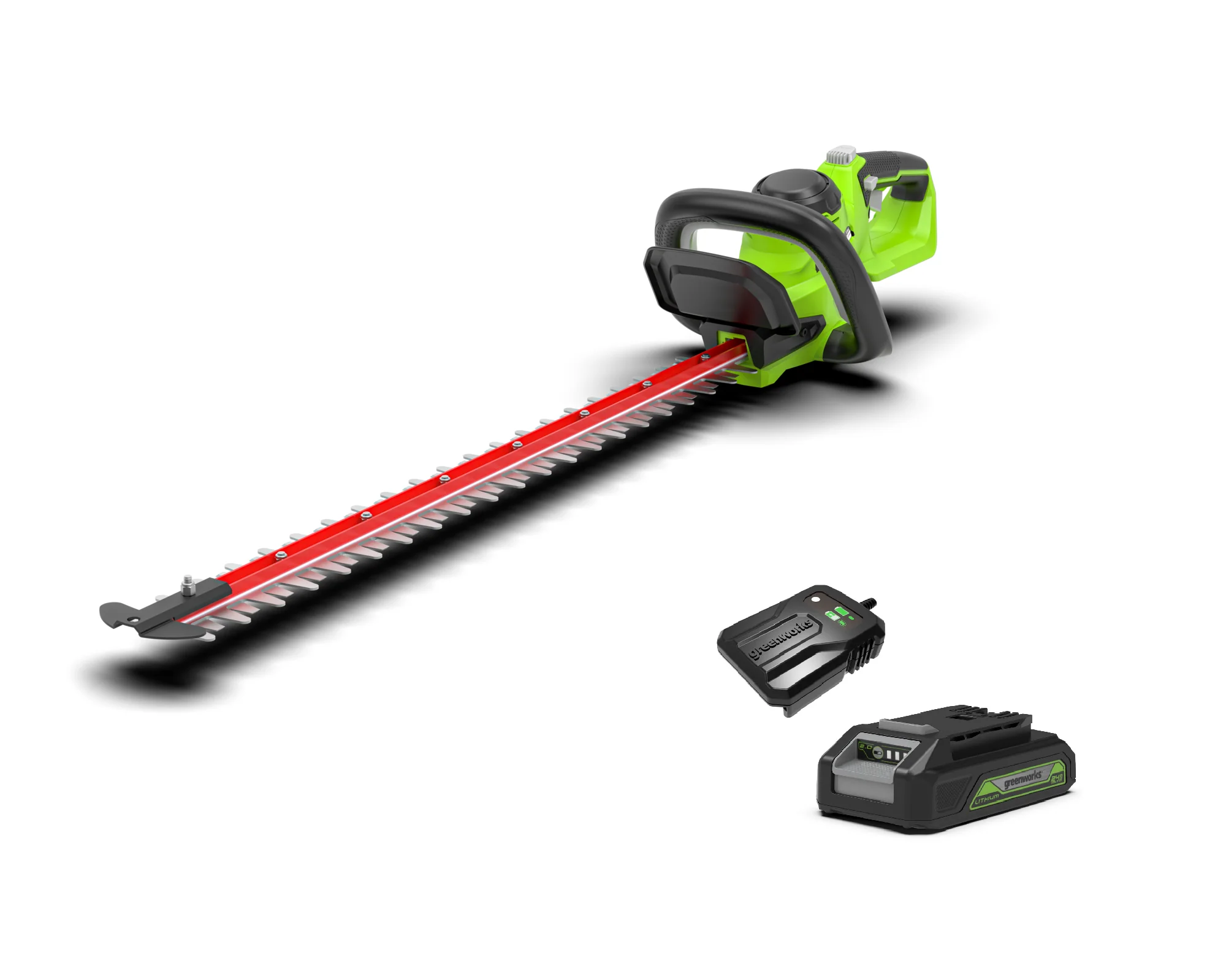 POWERALL 24V Hedge Trimmer 61cm - 2Ah Battery