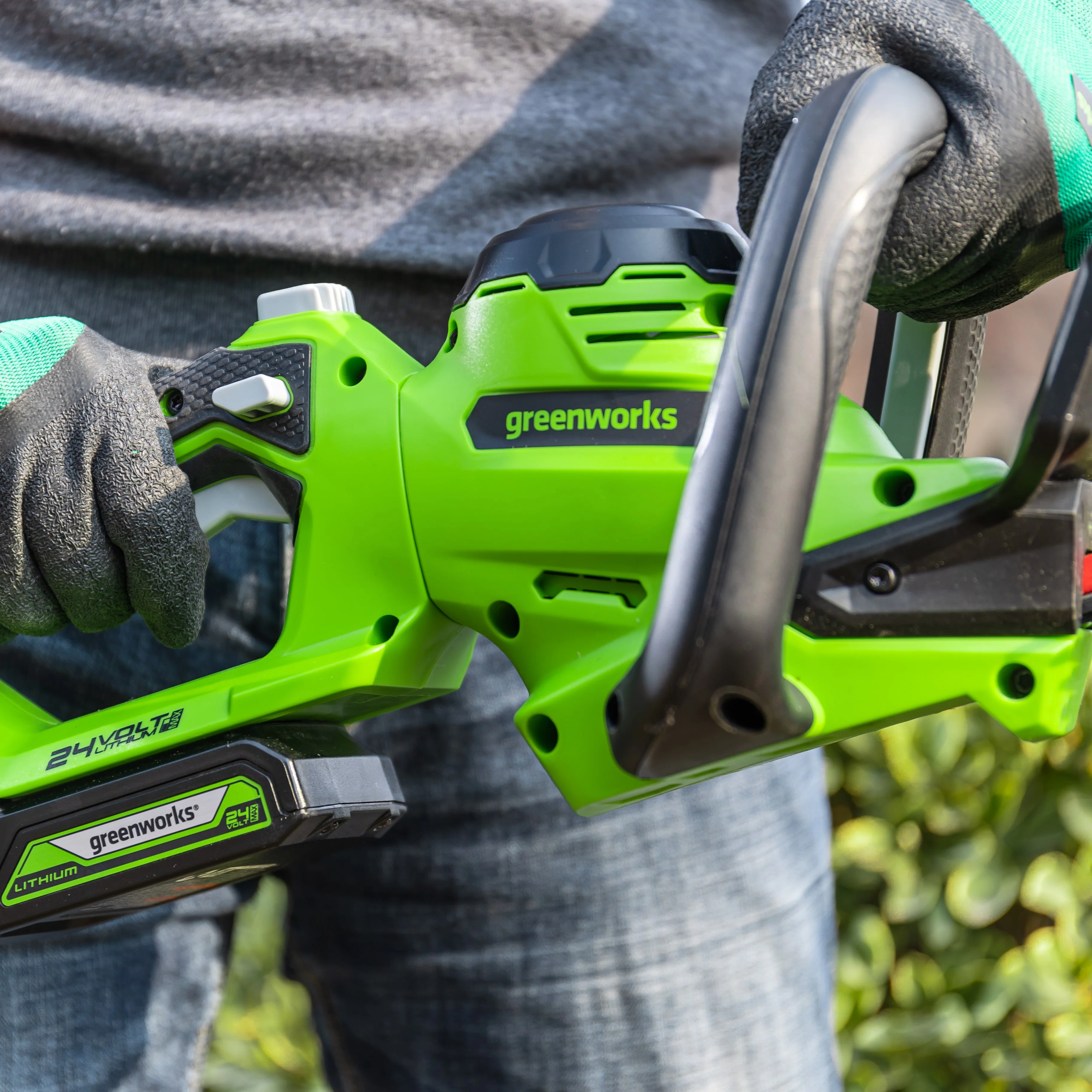 POWERALL 24V Hedge Trimmer 61cm - tool only - Image 3