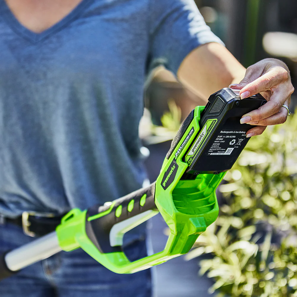 POWERALL 24V Pole Hedge Trimmer 51cm - 2Ah Battery - Image 4