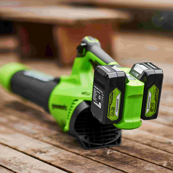 POWERALL 48V (24V x 2) Leaf Blower 217 km/h - 2x 2Ah Battery - Image 3