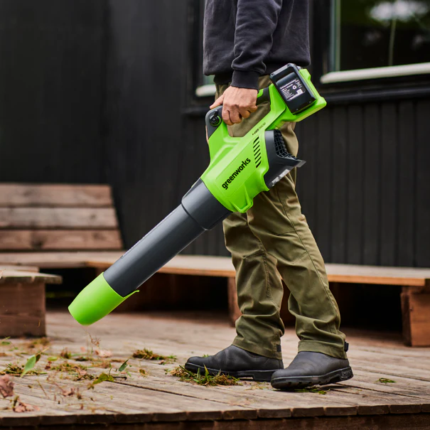 POWERALL 48V (24V x 2) Leaf Blower 217 km/h - 2x 2Ah Battery - Image 6