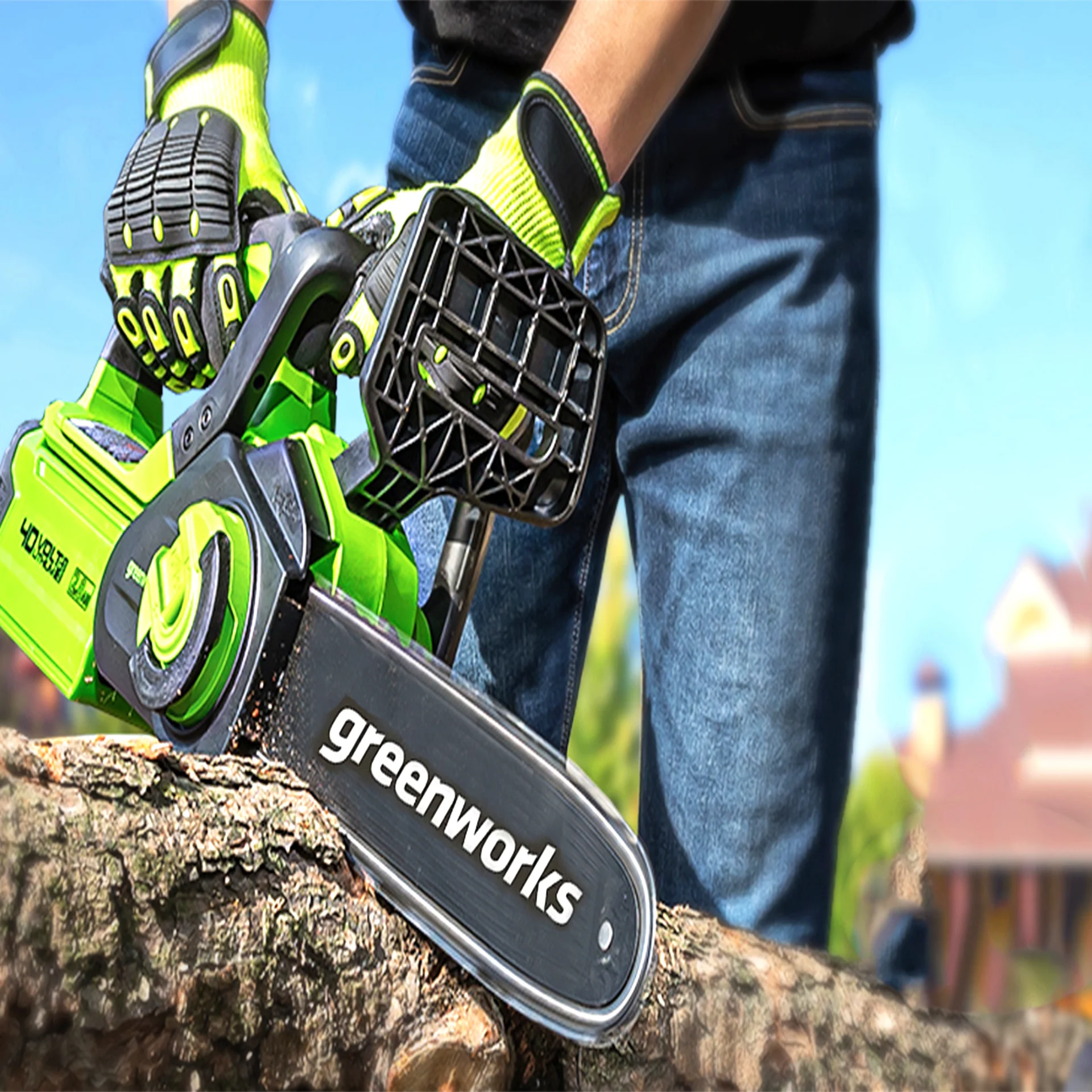 40V Chainsaw 30cm Gen. II - 2Ah Battery - Image 3