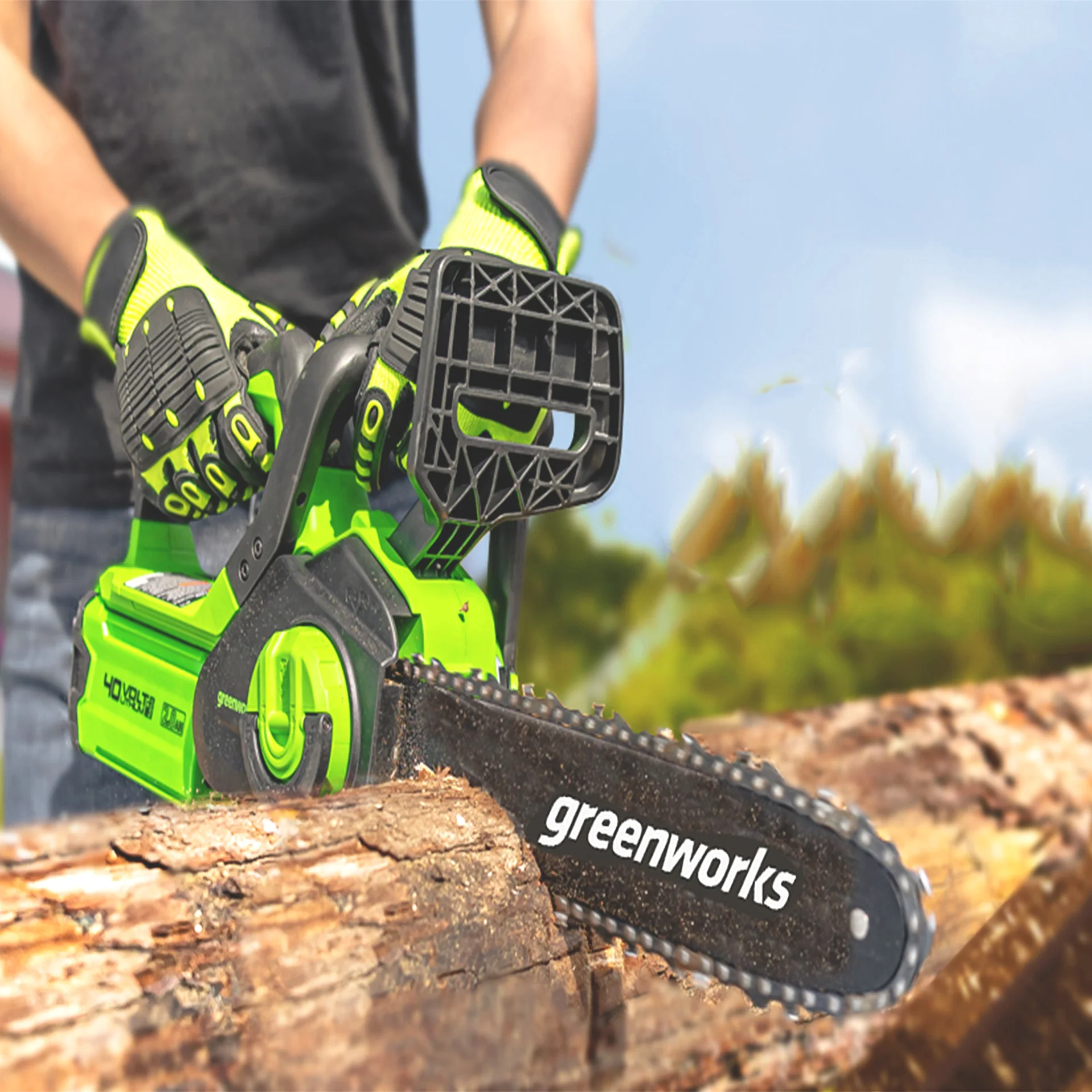 40V Chainsaw 30cm Gen. II - 2Ah Battery - Image 4