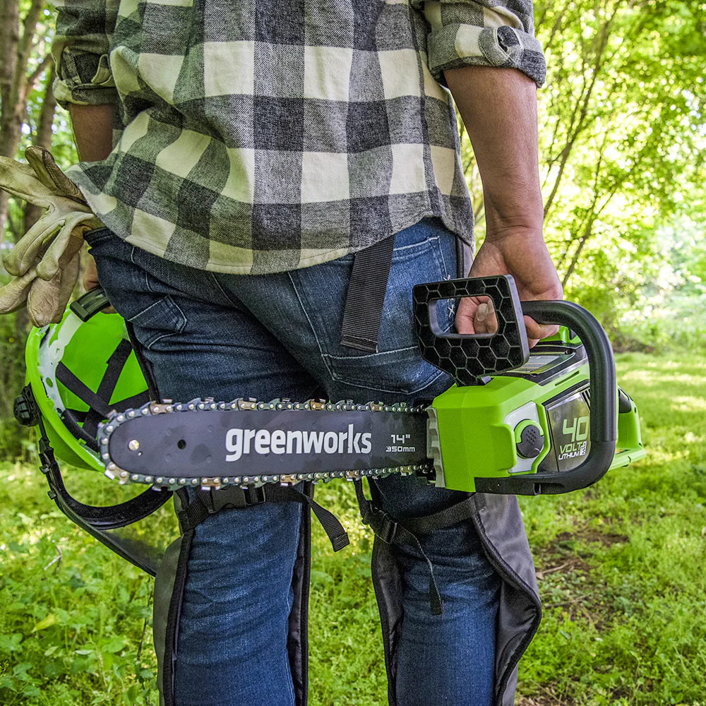 40V Chainsaw 35cm 1,5 kW - 4Ah Battery - Image 8