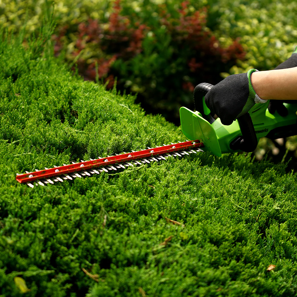 40V Lawn Mower 41cm + Hedge Trimmer 61cm Set - Image 14