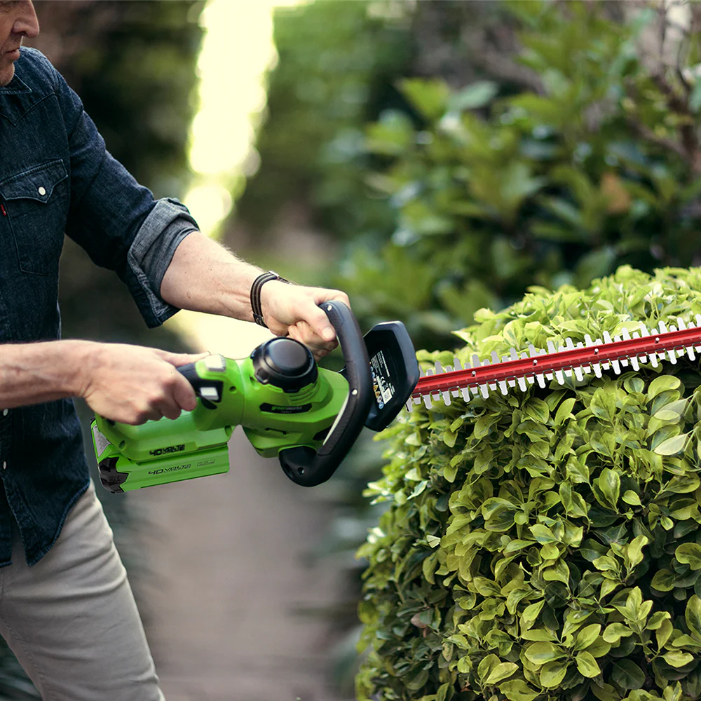 40V Lawn Mower 41cm + Hedge Trimmer 61cm Set - Image 11