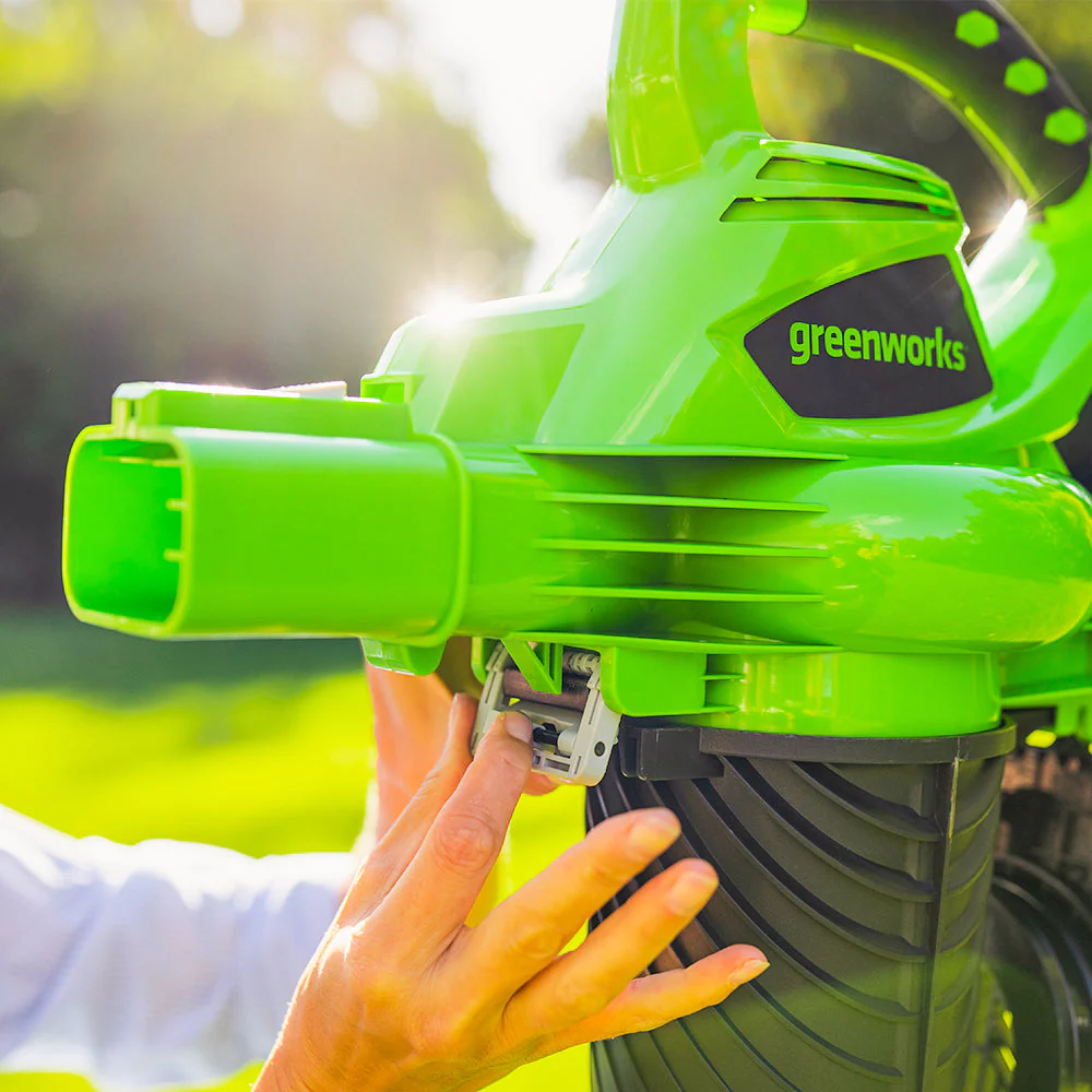 40V Leaf Blower / Leaf Vacuum 280 km/h - 2x 2Ah Battery - Image 3