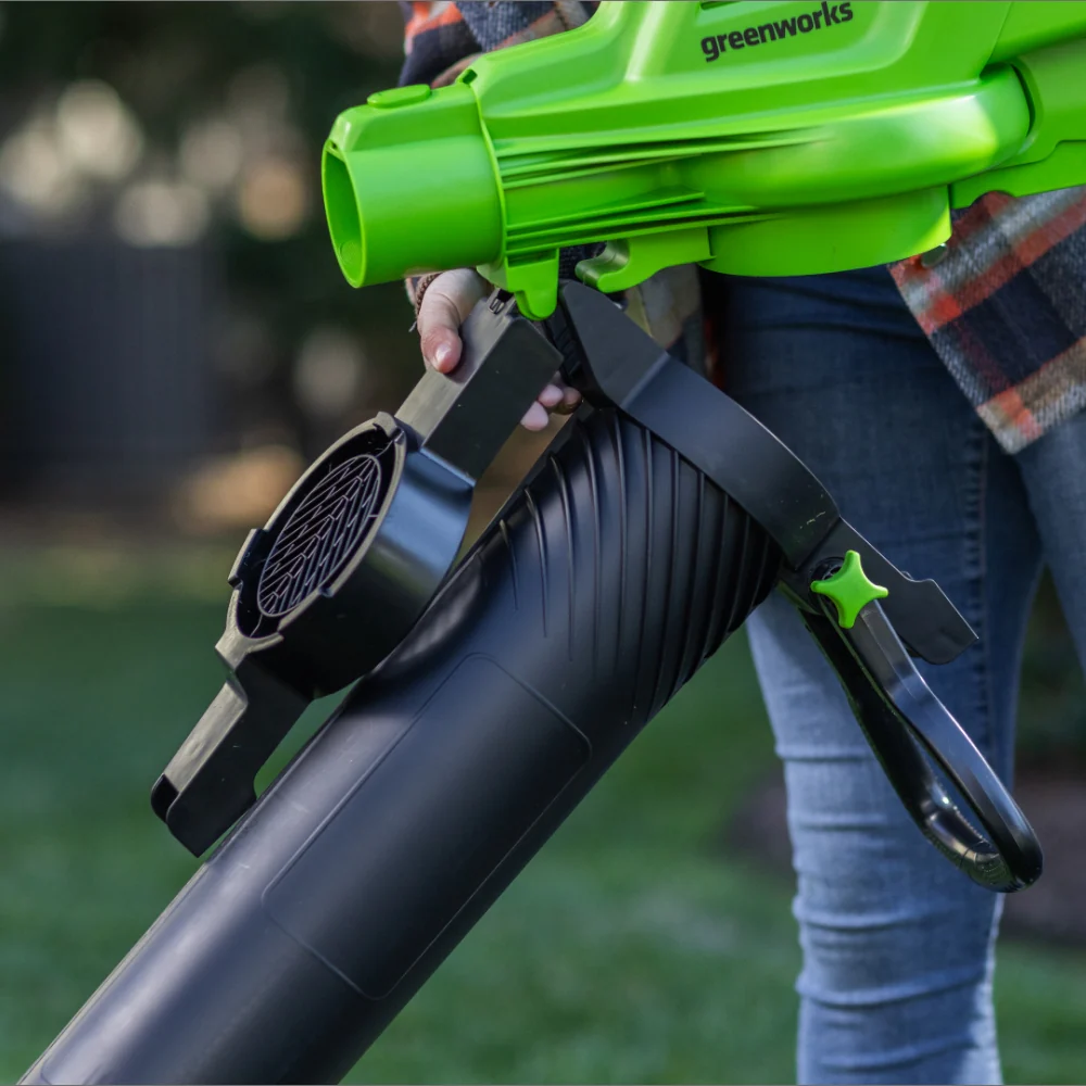 POWERALL 48V (24V x 2) Leaf Blower / Vacuum 386 km/h Gen. II - tool only - Image 4
