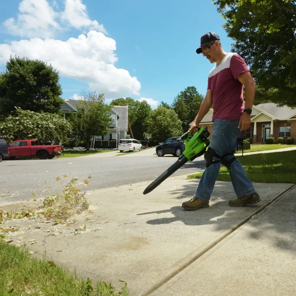 POWERALL 48V (24V x 2) Leaf Blower / Vacuum 386 km/h Gen. II - tool only - Image 7