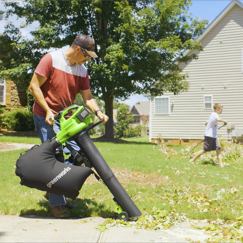 POWERALL 48V (24V x 2) Leaf Blower / Vacuum 386 km/h Gen. II - tool only - Image 8