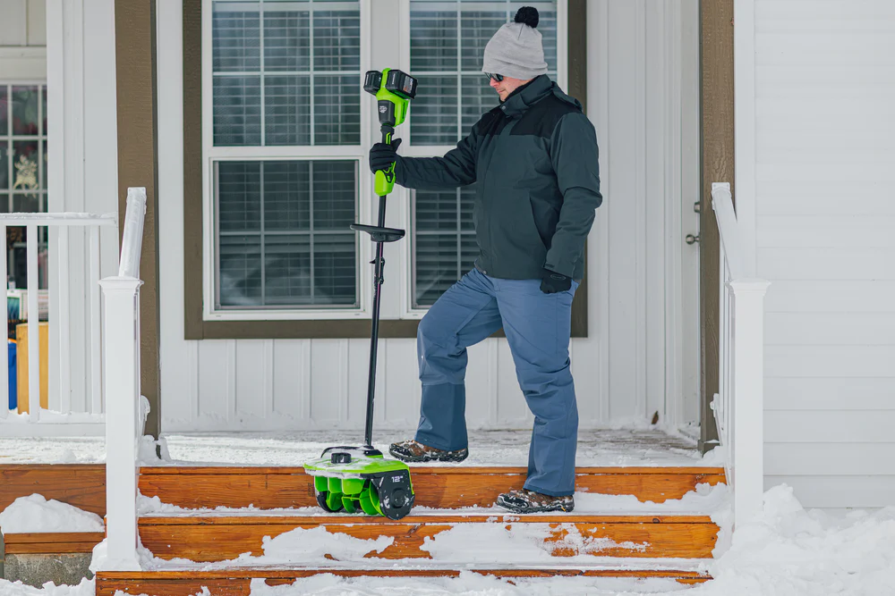 POWERALL 48V (24V x 2) Snow Shovel - 2x 4Ah Battery - Image 11