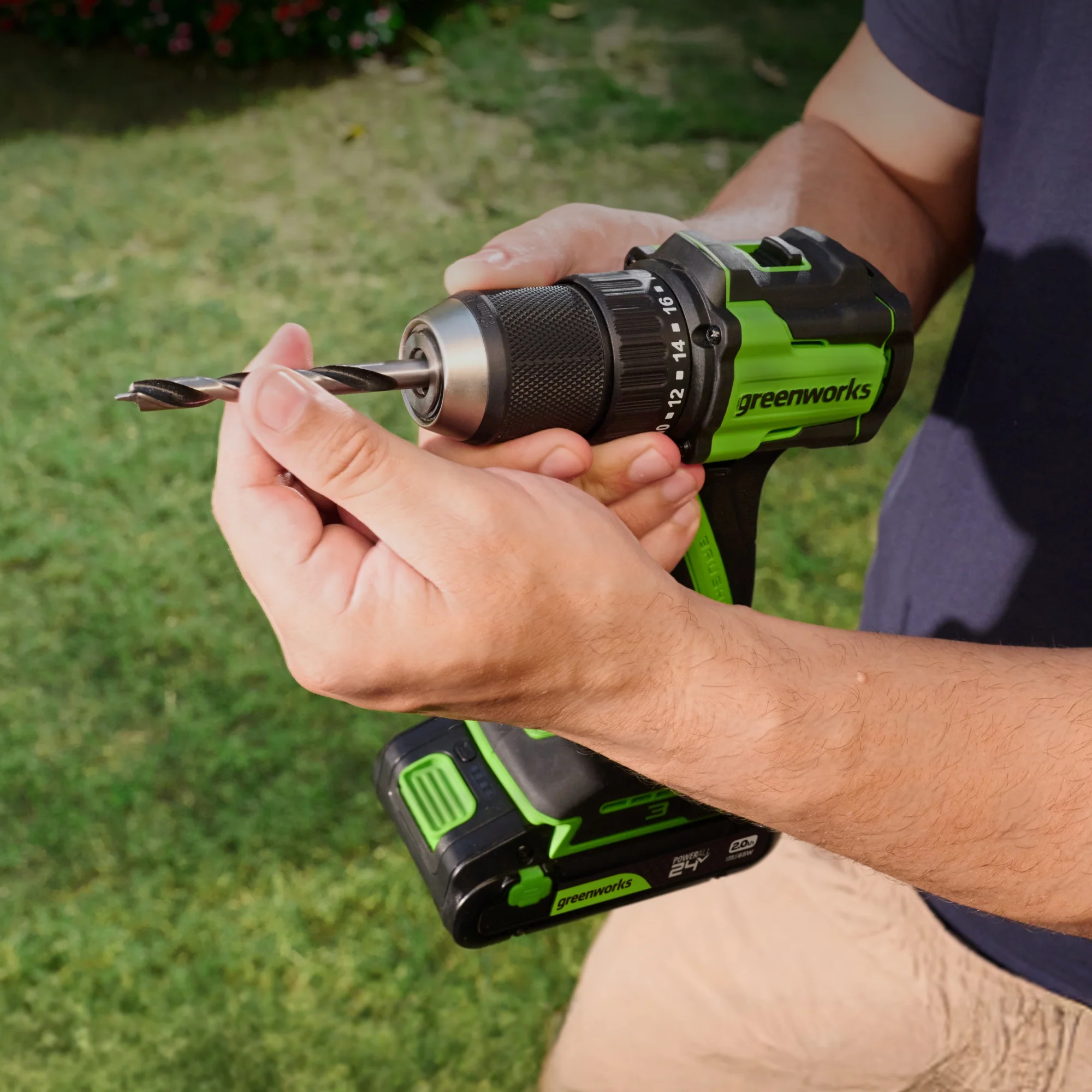 POWERALL 24V Drill Driver 45Nm - tool only - Image 7