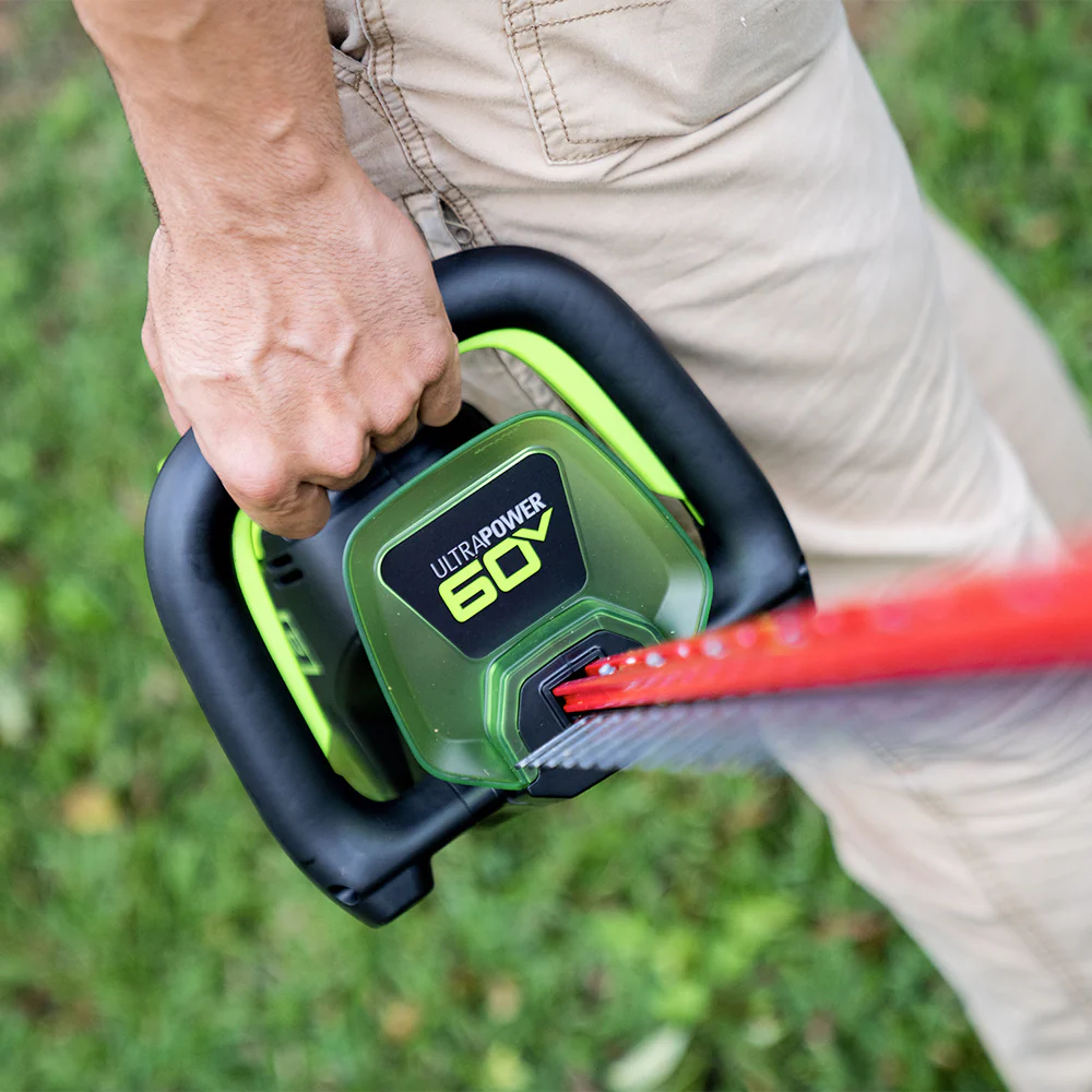 60V Hedge Trimmer 66cm - 2Ah Battery - Image 12