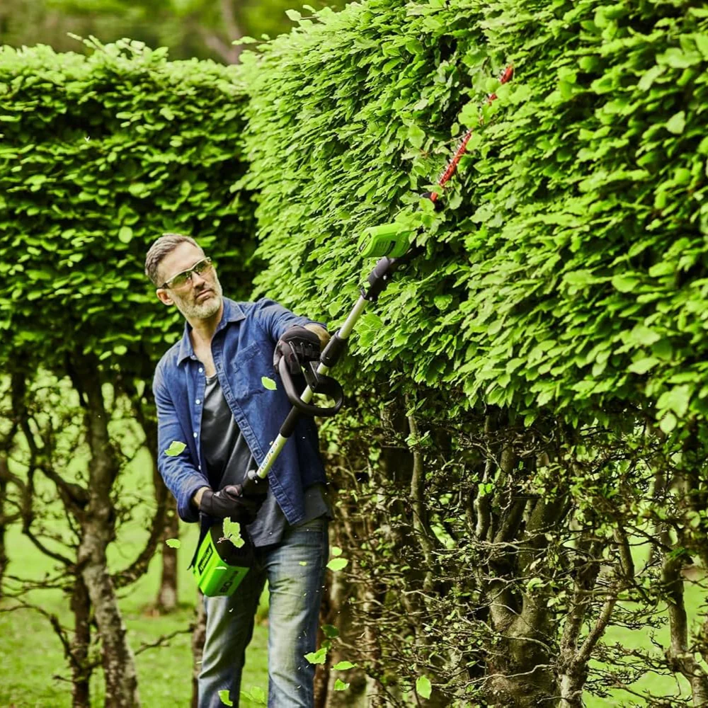 60V Telescopic Hedge Trimmer 51cm - tool only - Image 6