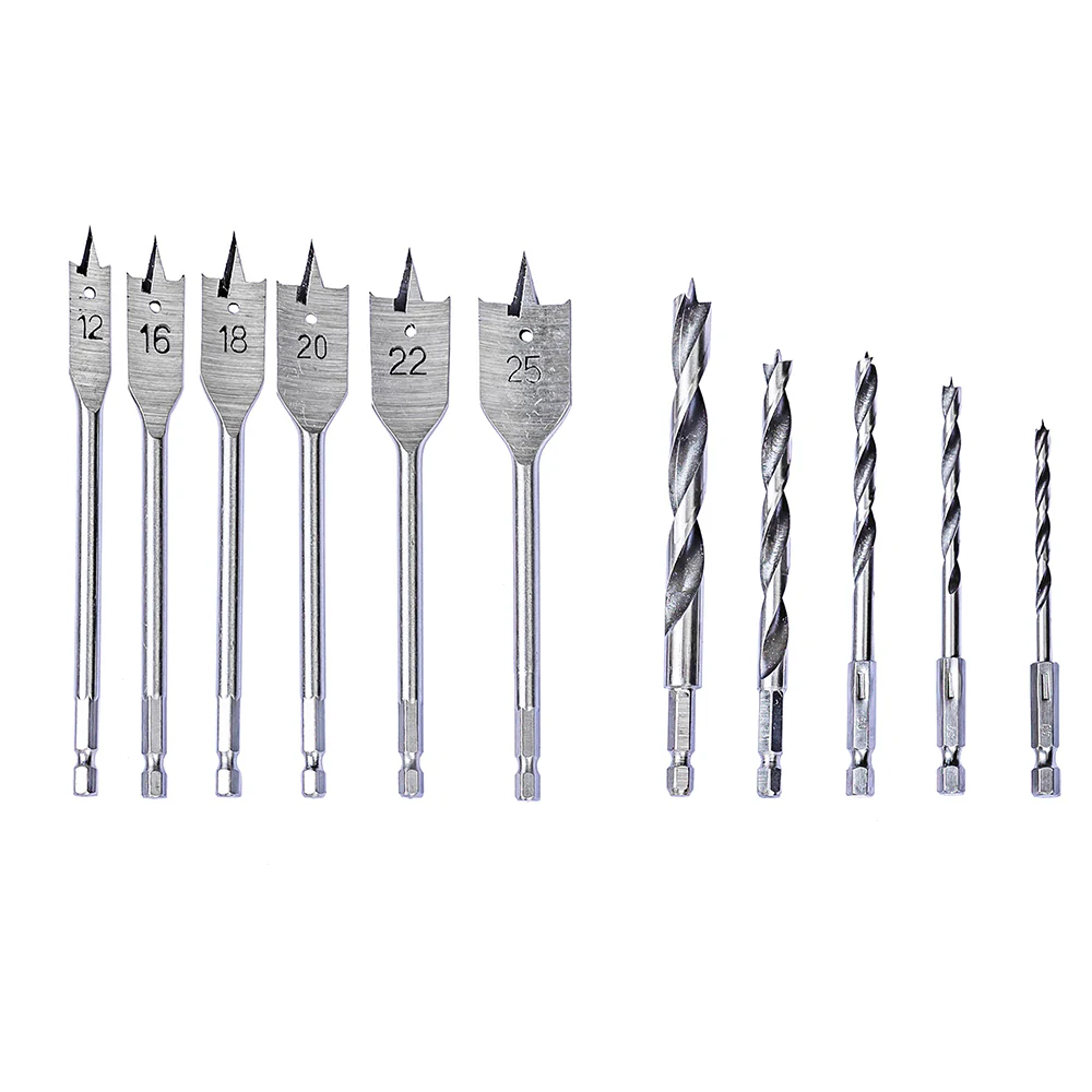 Drill Bit Set 11 pieces for Wood - Image 2