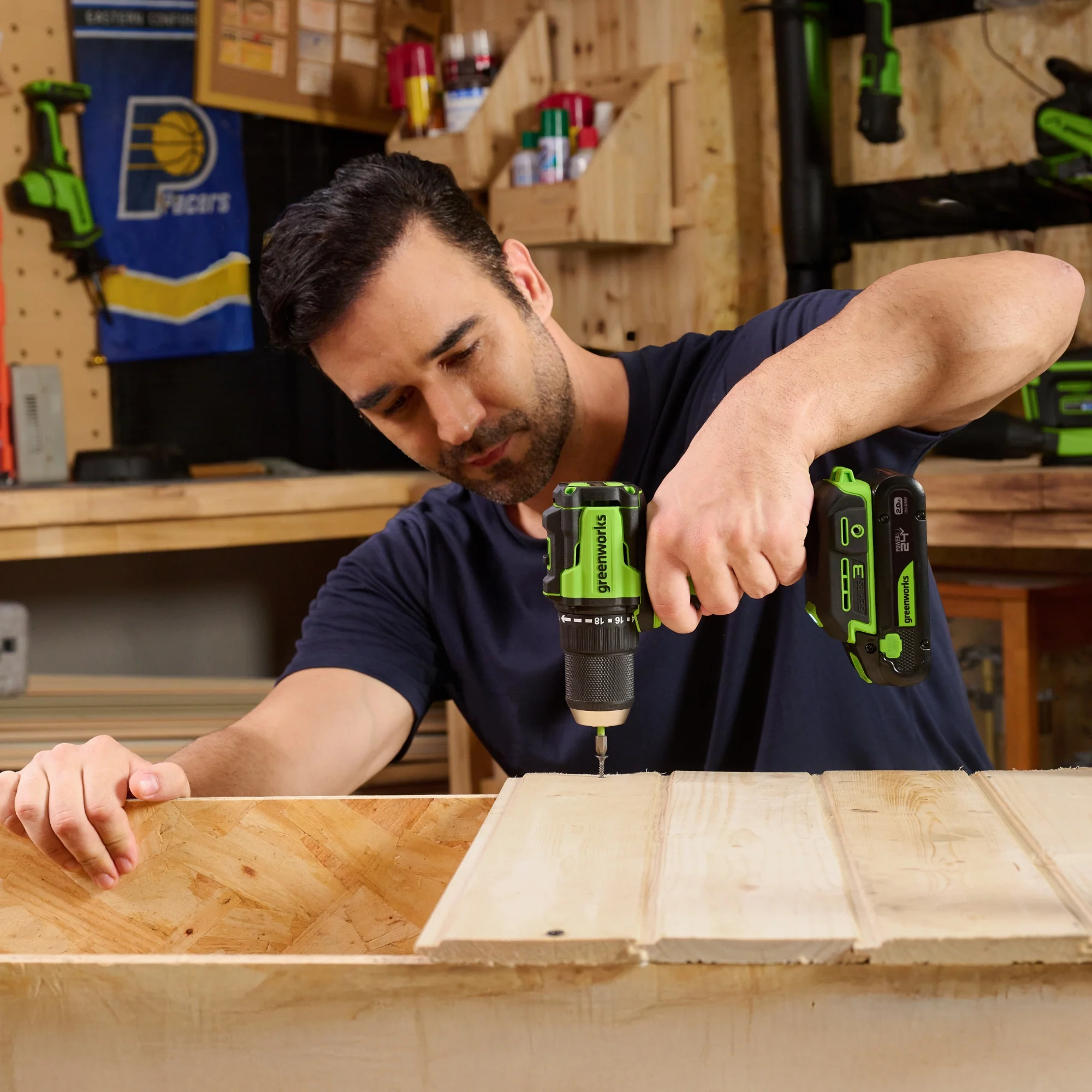 POWERALL 24V Drill Driver 45Nm - tool only - Image 3