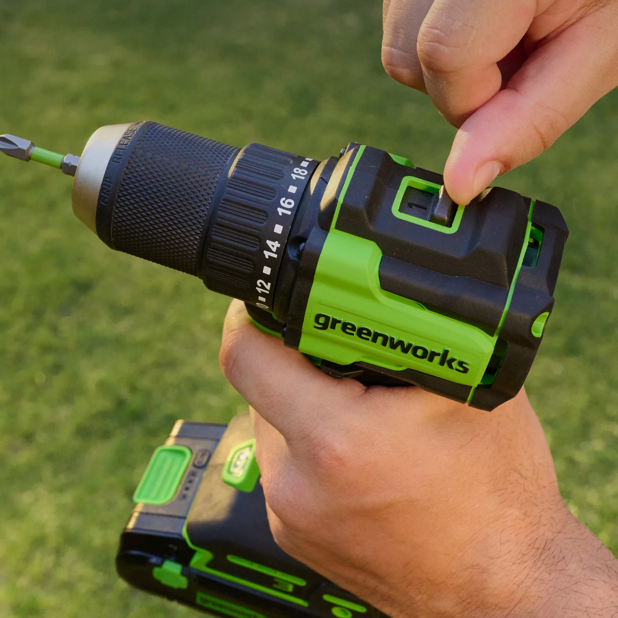 POWERALL 24V Drill Driver 45Nm - tool only - Image 5