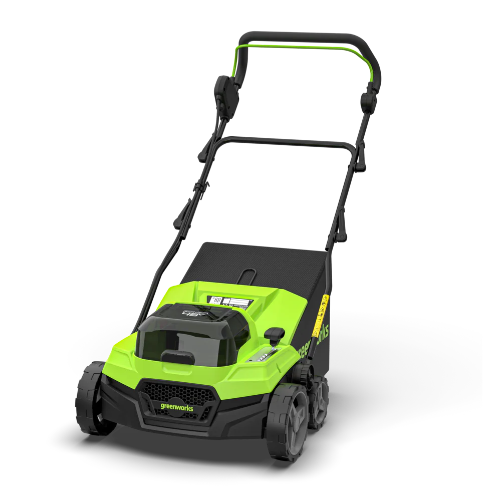 POWERALL 48V (24V x 2) Dethatcher / Scarifier 2-in-1 38cm - tool only