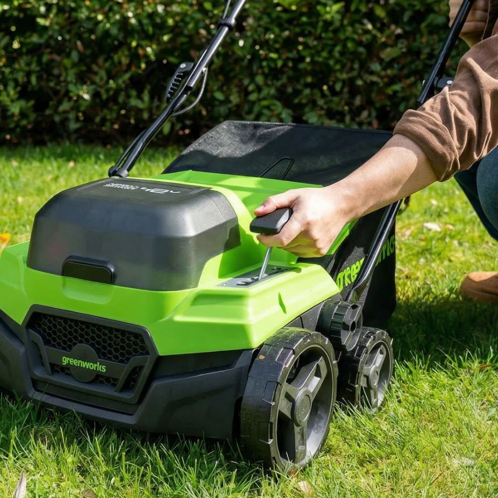 POWERALL 48V (24V x 2) Dethatcher / Scarifier 2-in-1 38cm - tool only - Image 3