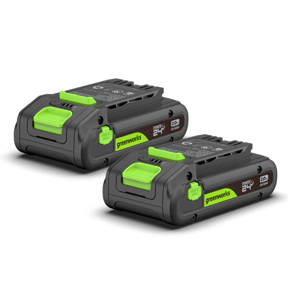 POWERALL 24V 2x High Power USB-C Batteries 2Ah