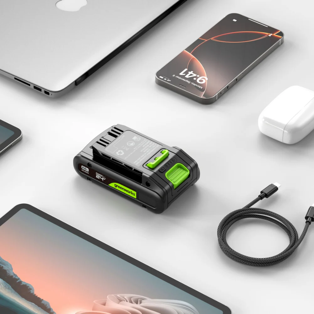 POWERALL 24V 2x High Power USB-C Batteries 2Ah - Image 5