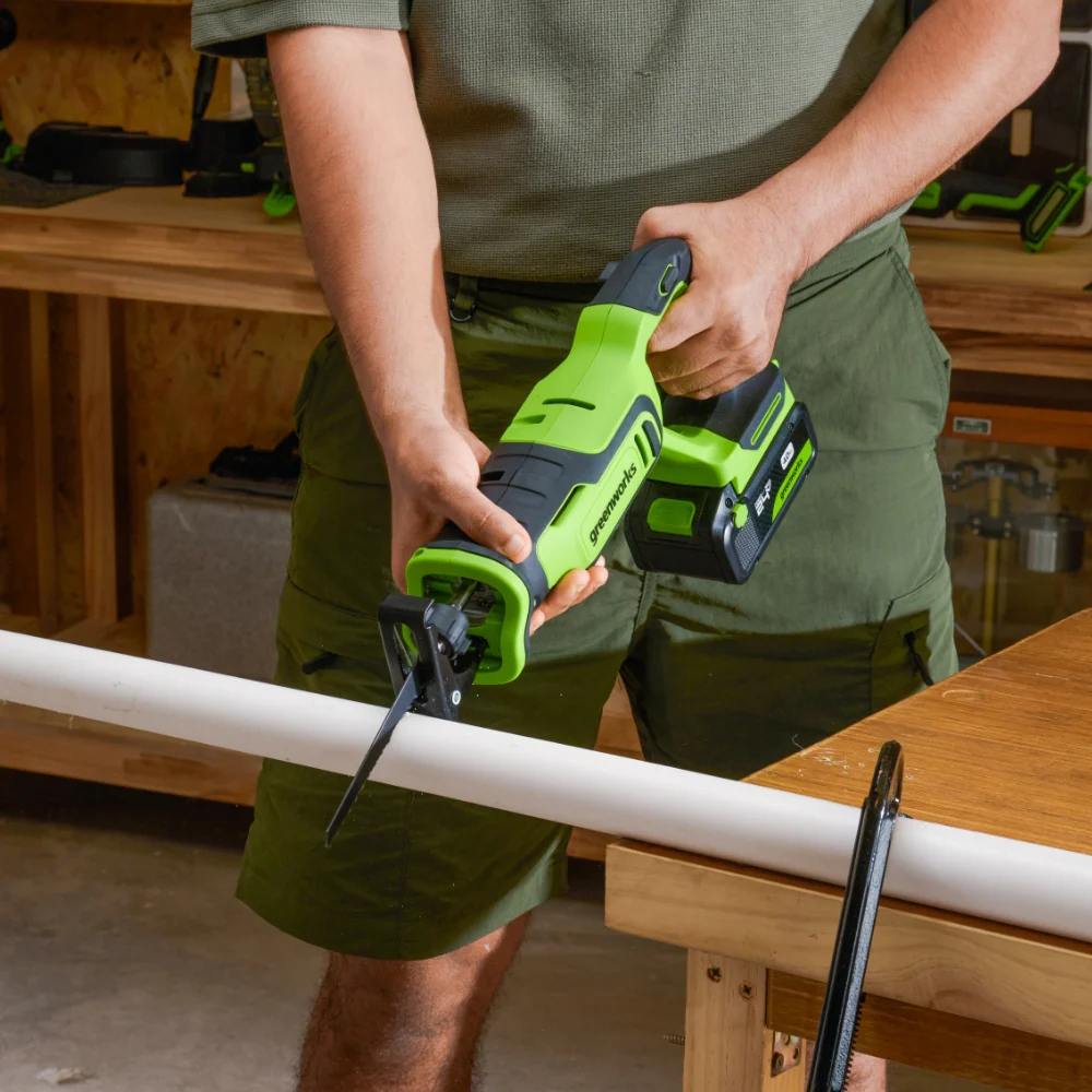 POWERALL 24V 8-Piece Power Tool Combo Set - 3 Batteries - Image 9