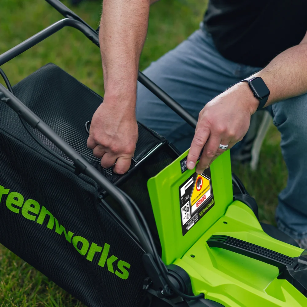 POWERALL 48V (24V x 2) Lawn Mower 36cm - 2x 4Ah Battery - Image 8