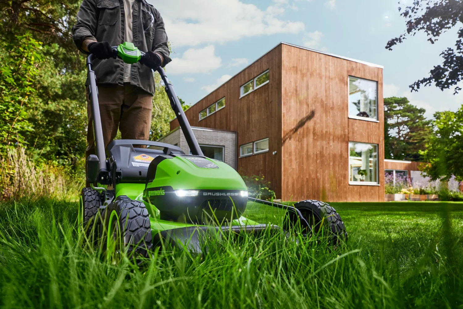 POWERALL 48V (24V x 2) Lawn Mower 46cm SP Gen. II - 2x 4Ah Battery - Image 3